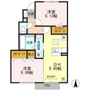 プランドールかがりの間取り画像