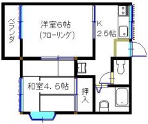 グランデュール湘南Bの間取り画像