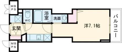 シャーメゾン神戸の間取り画像
