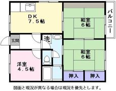 パークサイドせせらぎの間取り画像