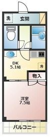 セントヴィラ安藤の間取り画像