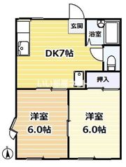 サニーコートの間取り画像