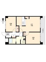 コーポハピネスの間取り画像