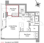 コンフォリア・リヴ平井MUTIOの間取り画像
