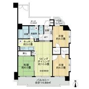 川口元郷サニーコートの間取り画像