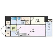 エステムコート名古屋新栄Ⅳネストの間取り画像