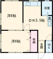 クローバーハウスの間取り画像