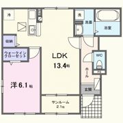 プラネットの間取り画像