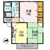 アットホーム花 Bの間取り画像