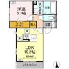 レセンテさくらⅡの間取り画像