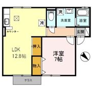 セジュールさなえの間取り画像
