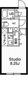 PASEO文京茗荷谷の間取り画像
