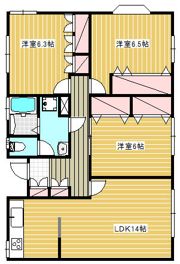 メゾンカネヨシの間取り画像