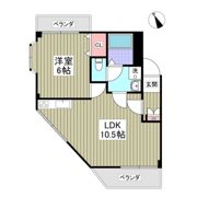 リバーサイドツルミの間取り画像