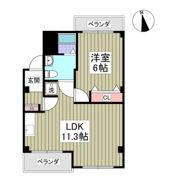リバーサイドツルミの間取り画像
