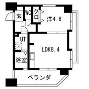 ビュークレスト佐賀駅前の間取り画像