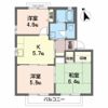 シャンボール吉岡Aの間取り画像