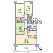 おゆみ野パークハウス参番館の間取り画像