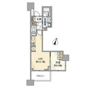 プラウドタワー名古屋久屋大通公園の間取り画像