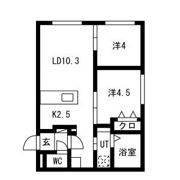 カームヒルズ西岡の間取り画像