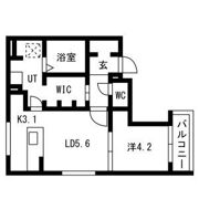 カームヒルズ西岡の間取り画像