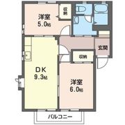 プラザ ハイツ Cの間取り画像