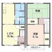 サンテラス中原の間取り画像