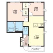 エクラージュ Bの間取り画像