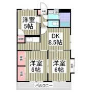 エスポワール勝田台の間取り画像