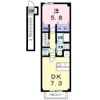 アンソレイエメゾン五号館の間取り画像