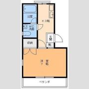 ジュネハイム緑町の間取り画像