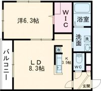 bills 棗の間取り画像