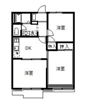 レモンハイツ A棟の間取り画像