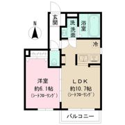 ネコットマリーの間取り画像