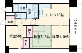 花房国分寺マンションの間取り画像