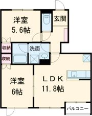 コンフォート日吉の間取り画像