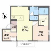 DIAS RIVER SIDE Bの間取り画像