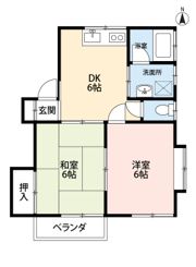 ハイツブレーメンの間取り画像
