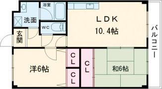 ボヌールHIDEの間取り画像