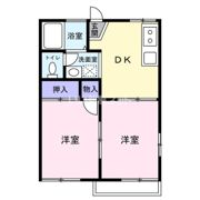 エコーハイツの間取り画像