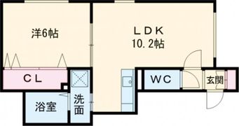 CLAN MOANA（クランモアナ）の間取り画像