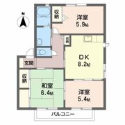 メゾンアルネの間取り画像
