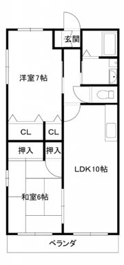 パインヒル21 Ⅲの間取り画像
