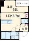 ソレーユシャンベルの間取り画像