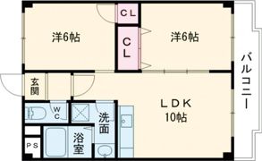レガティプラザ野洲の間取り画像