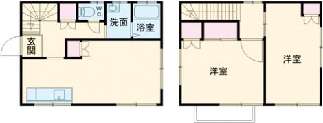コーポ桑園の間取り画像