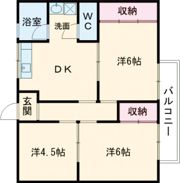 コーポ籾山の間取り画像