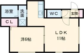 CLAN MOANA（クランモアナ）の間取り画像