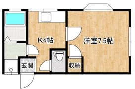 アザレアハイムの間取り画像