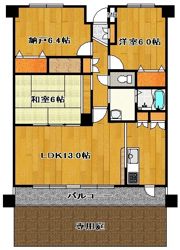 Cozy緑が丘B棟の間取り画像